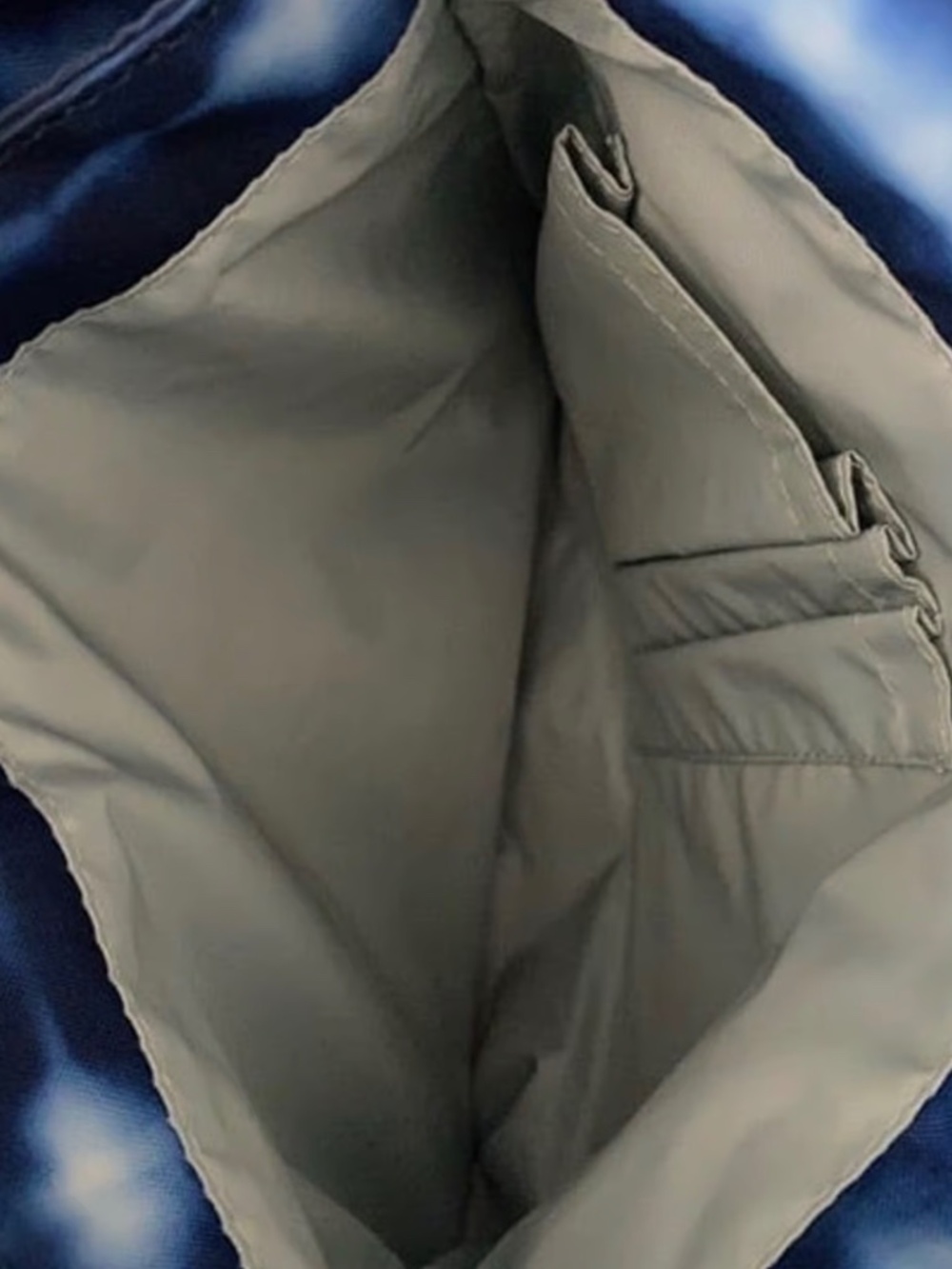 NWOT Kipling Blue Tie Dye Addison Crossbody Bag - Picture 4 of 5